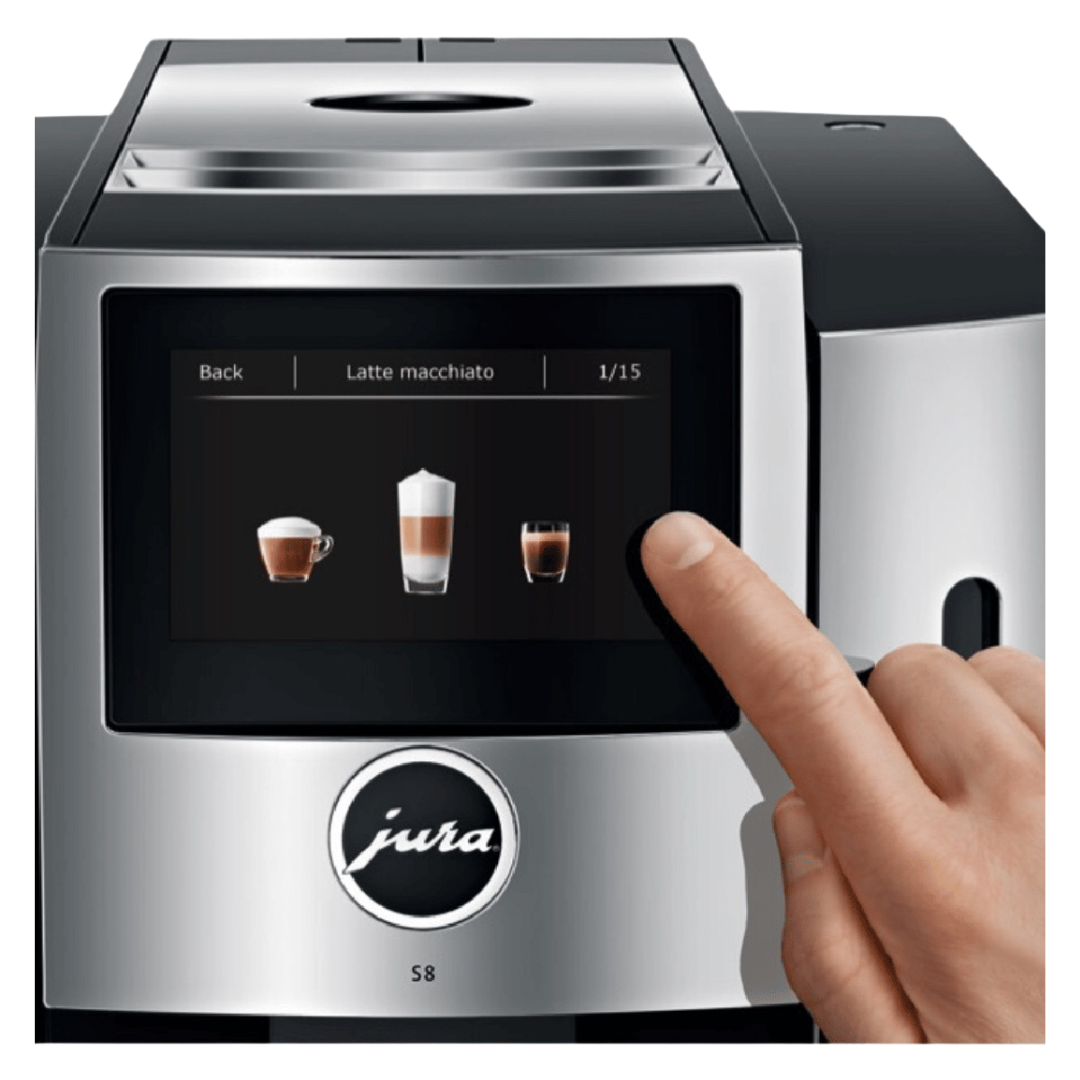 JURA S8 Chrome Automatic Coffee Machine