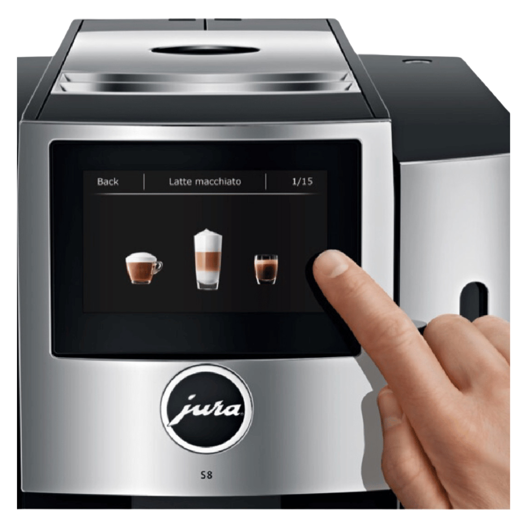 JURA S8 Chrome Automatic Coffee Machine image_4