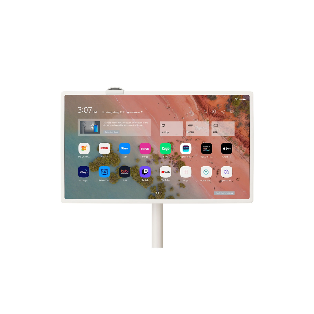 LG StanbyME 27" Portable Smart Touch Screen (2025)
