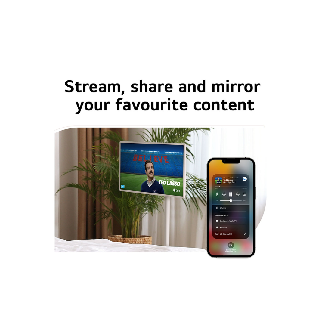 LG StanbyME 27" Portable Smart Touch Screen (2025)