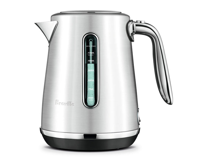 Breville 1.7L Soft Top Luxe Kettle Silver
