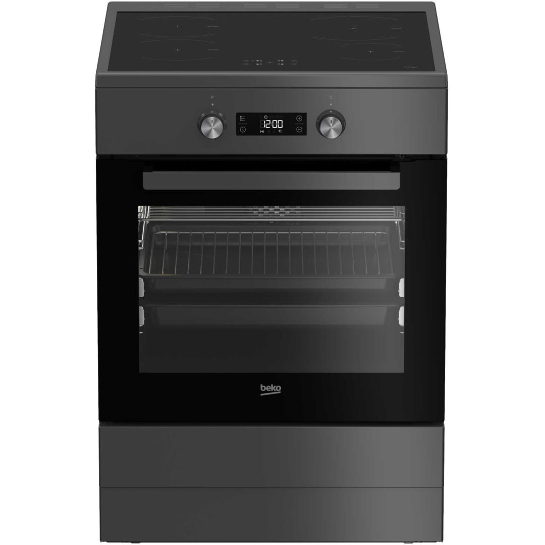 Beko 60cm Freestanding Cooker with Induction Cooktop image_1