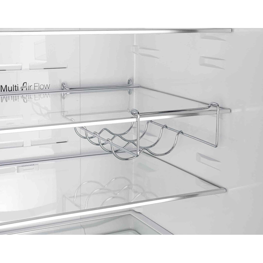 ChiQ 396L Bottom Mount Refrigerator in Stainless Steel