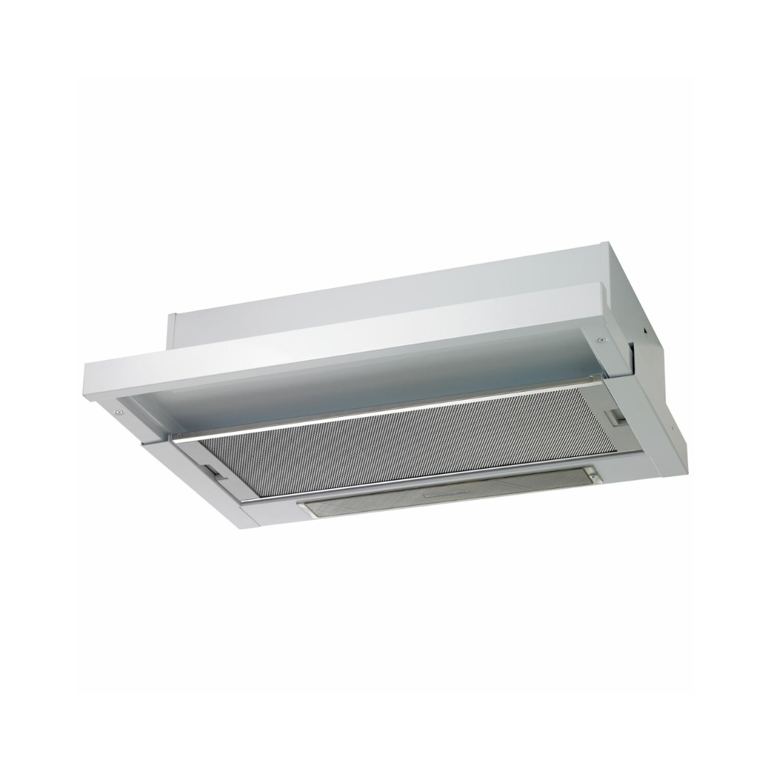 Chef 60cm Slideout Rangehood White Front image_1