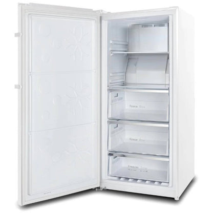 ChiQ 311L Frost Free Hybrid Fridge Freezer in White - CSH311NWL3 image_2