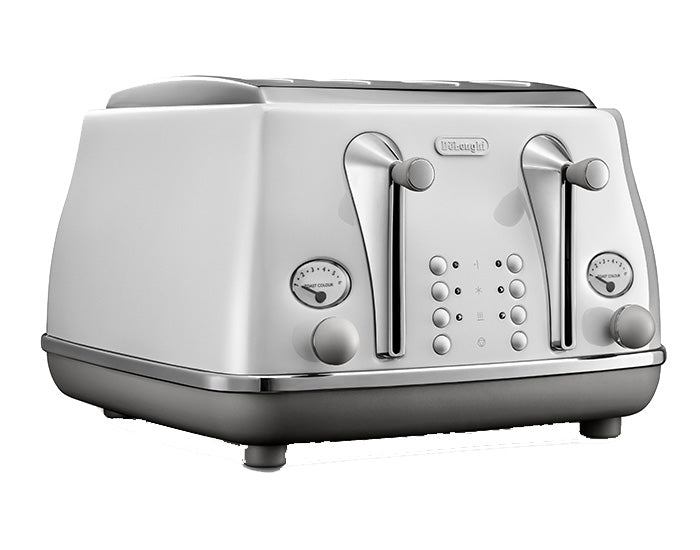 Delonghi Icona Capitals 4 Slice Toaster Sydney White image_2