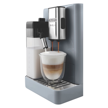 Delonghi Rivelia Fully Automatic Coffee Machine Pebble Grey