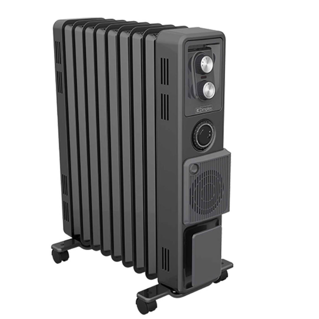 Dimplex 2.4kW Oil Free Column Heater with Timer and Turbo Fan