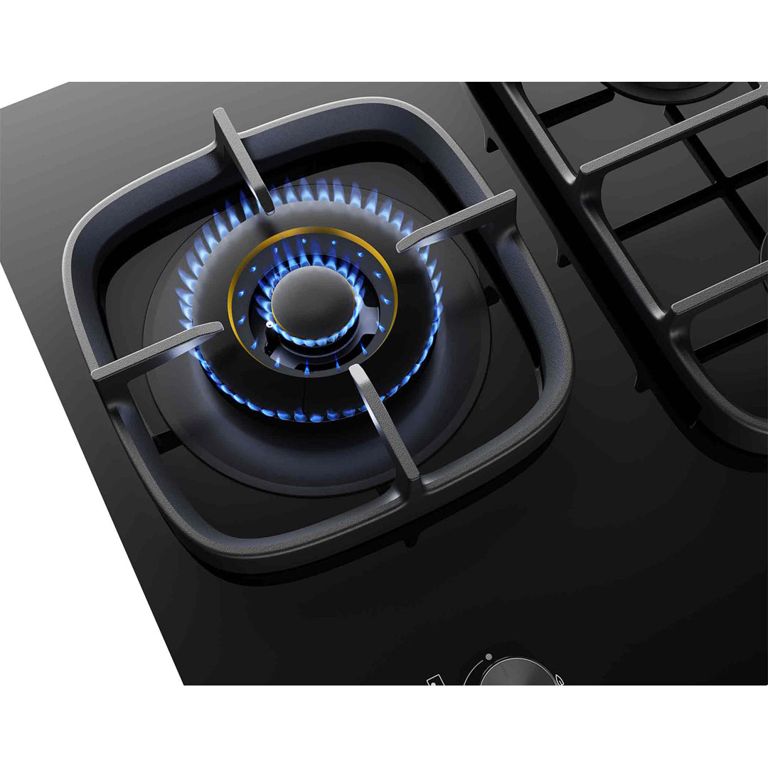 Electrolux 60cm Gas Cooktop in Black Ceramic Glass