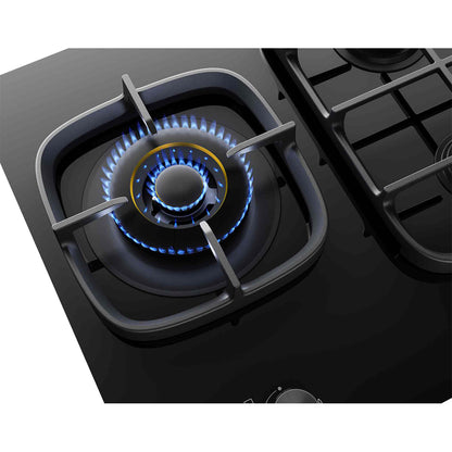 Electrolux 90cm 5 Burner Gas Cooktop in Black