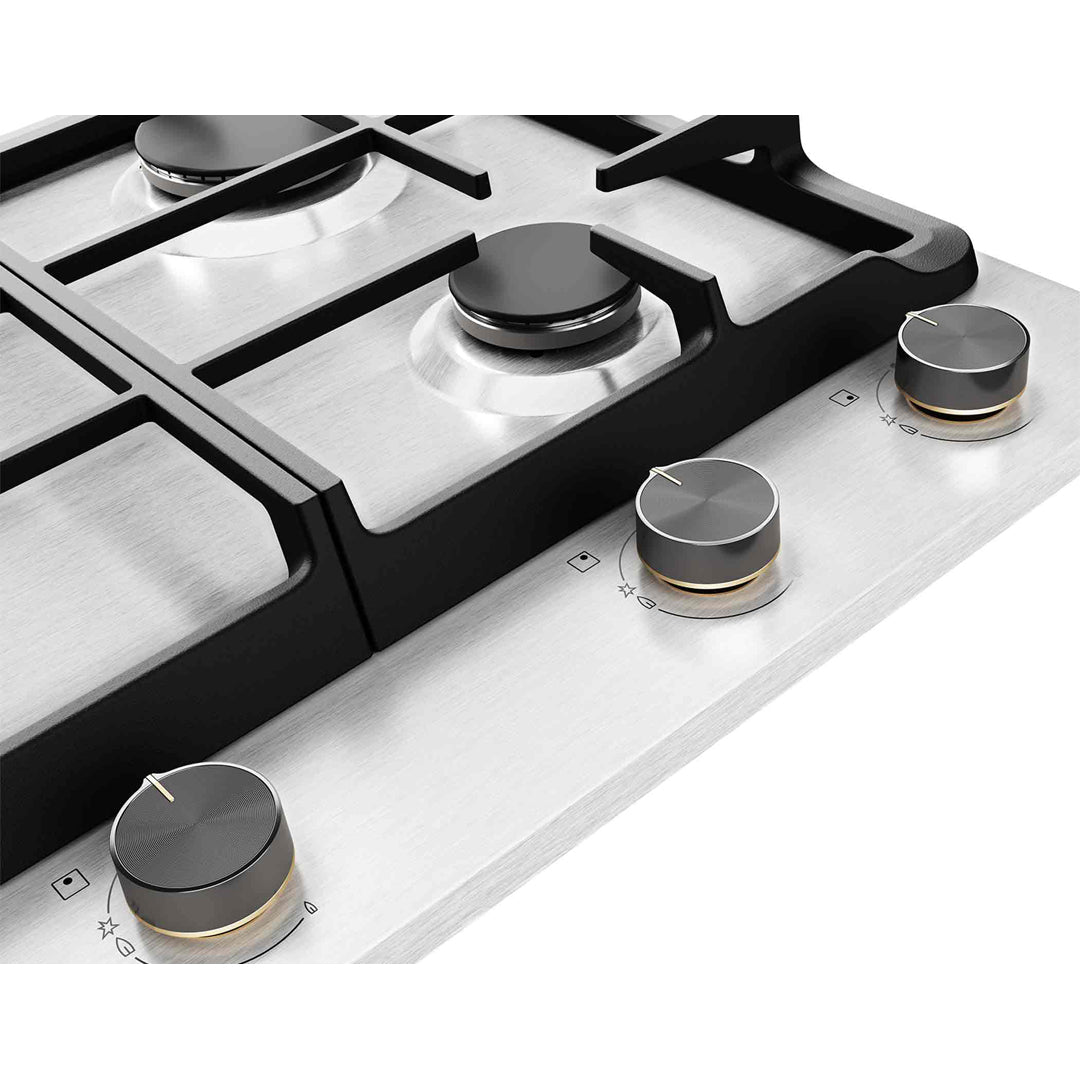 Electrolux 90cm 5 Burner Gas Cooktop in Stainless Steel
