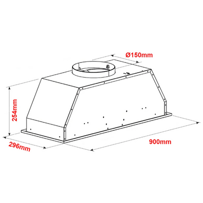 Euro 90cm Undermount Rangehood image_2