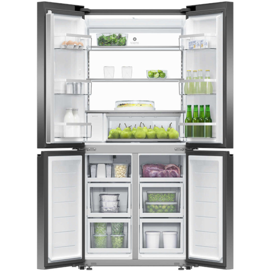 Fisher & Paykel 498L Freestanding Quad Door Refrigerator Freezer with Ice and Water image_2