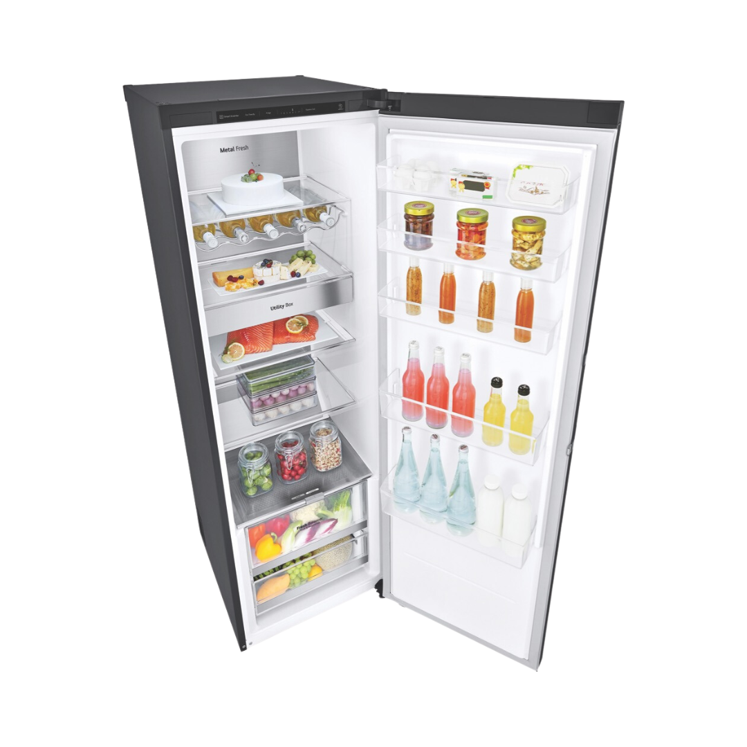 LG 386L Pigeon Pair Single Door Fridge in Matte Black image_3