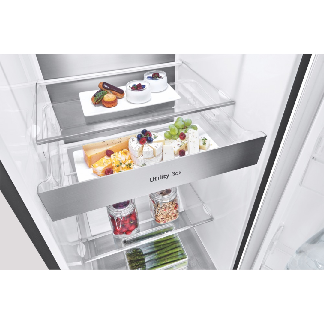 LG 386L Pigeon Pair Single Door Fridge in Matte Black image_11