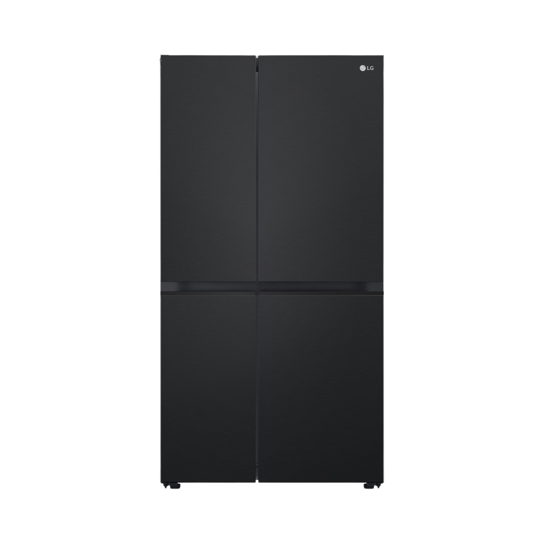 LG 655L Side by Side Fridge Matte Black