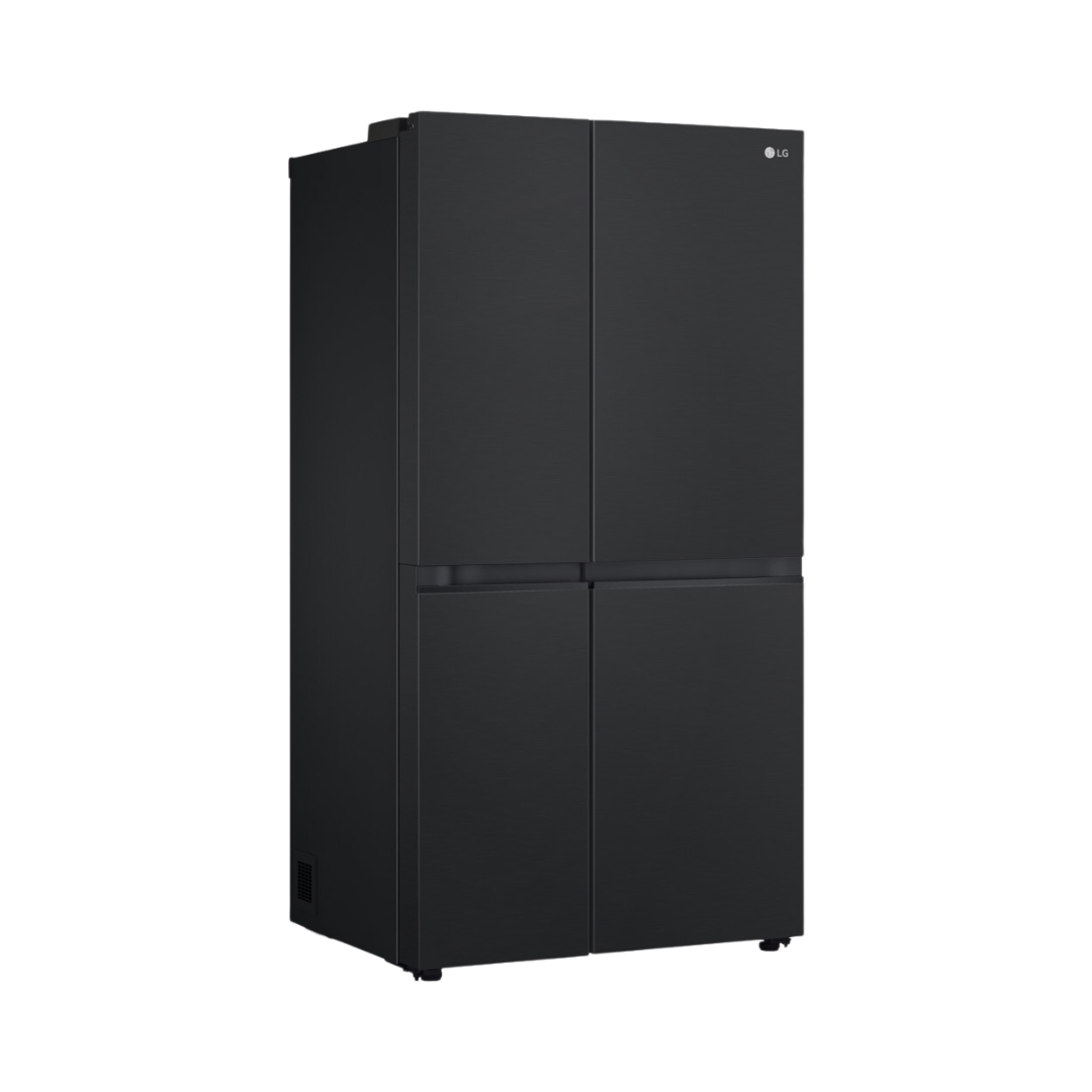 LG 655L Side by Side Fridge Matte Black