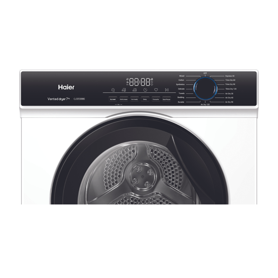 Haier 7kg Sensor Vented Dryer with 15 Dry Cycles image_5