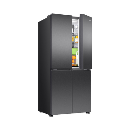 Hisense 483L French Door Fridge Dark Stainless Steel