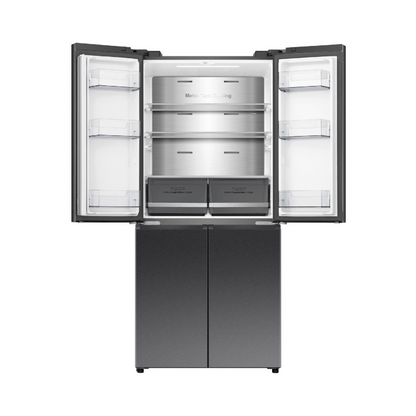 Hisense 483L French Door Fridge Dark Stainless Steel