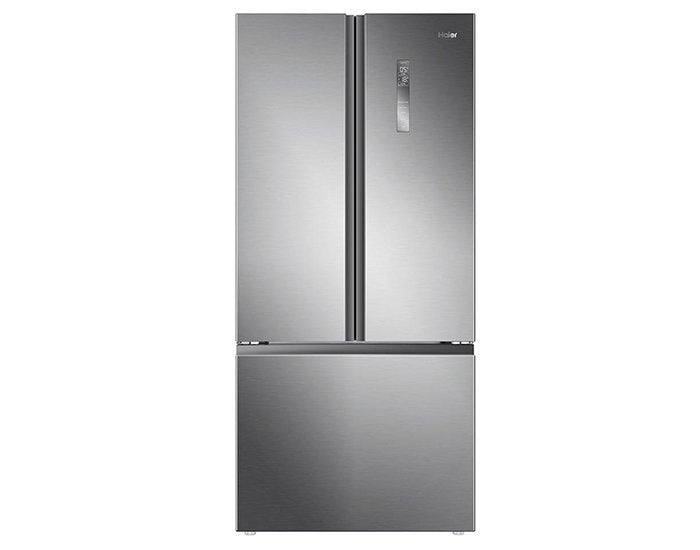 Haier 493L Satin Silver French Door Refrigerator