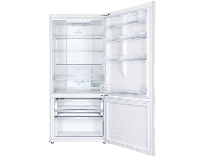 Haier 498L White Bottom Mount Fridge image_2