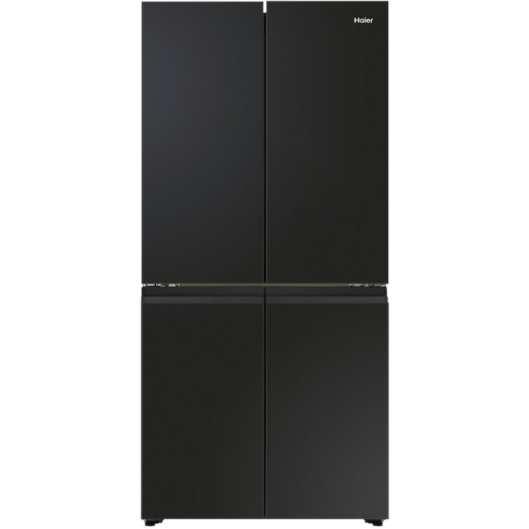 Haier 463L Quad Door Refrigerator in Black