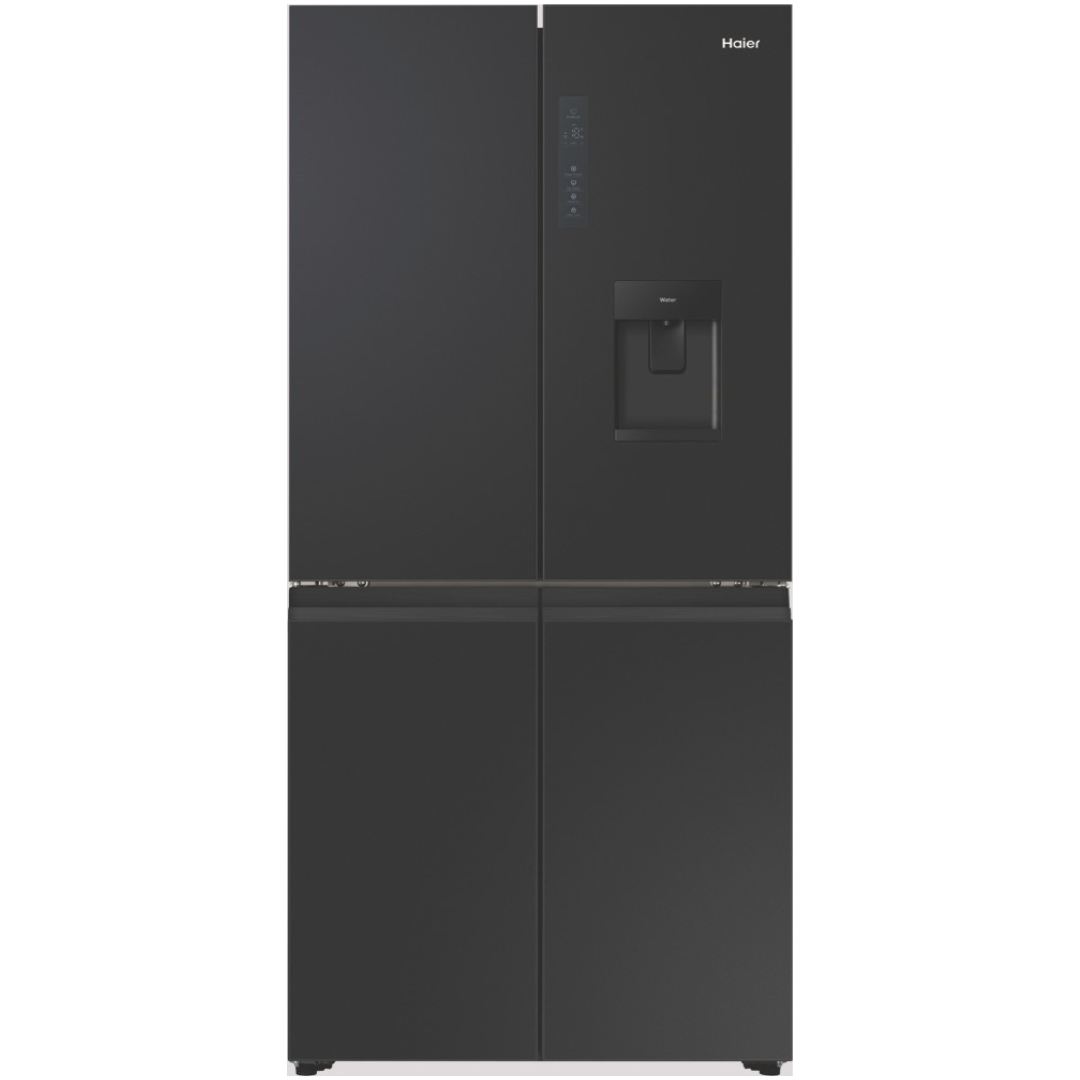 Haier 507L Quad Door Fridge With Ice and Water Black image_1