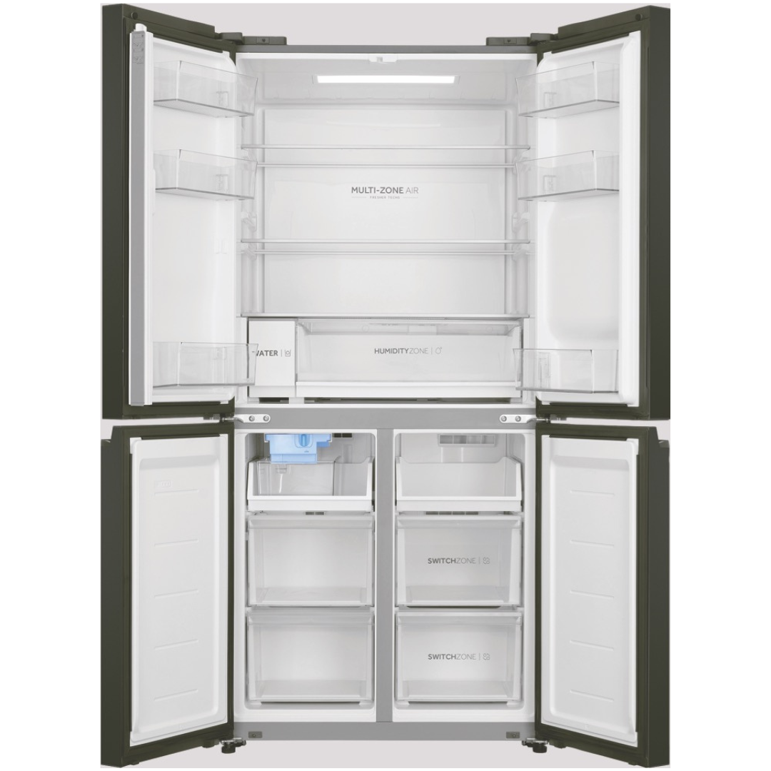 Haier 507L Quad Door Fridge With Ice and Water Black image_2
