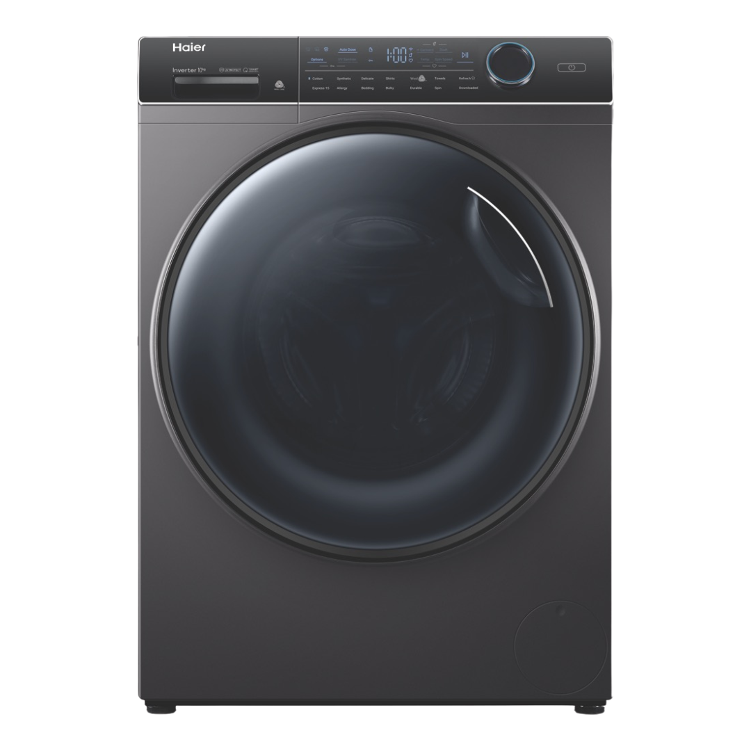 Haier 10Kg Front Load Washing Machine with UV Protect Dark Grey image_1