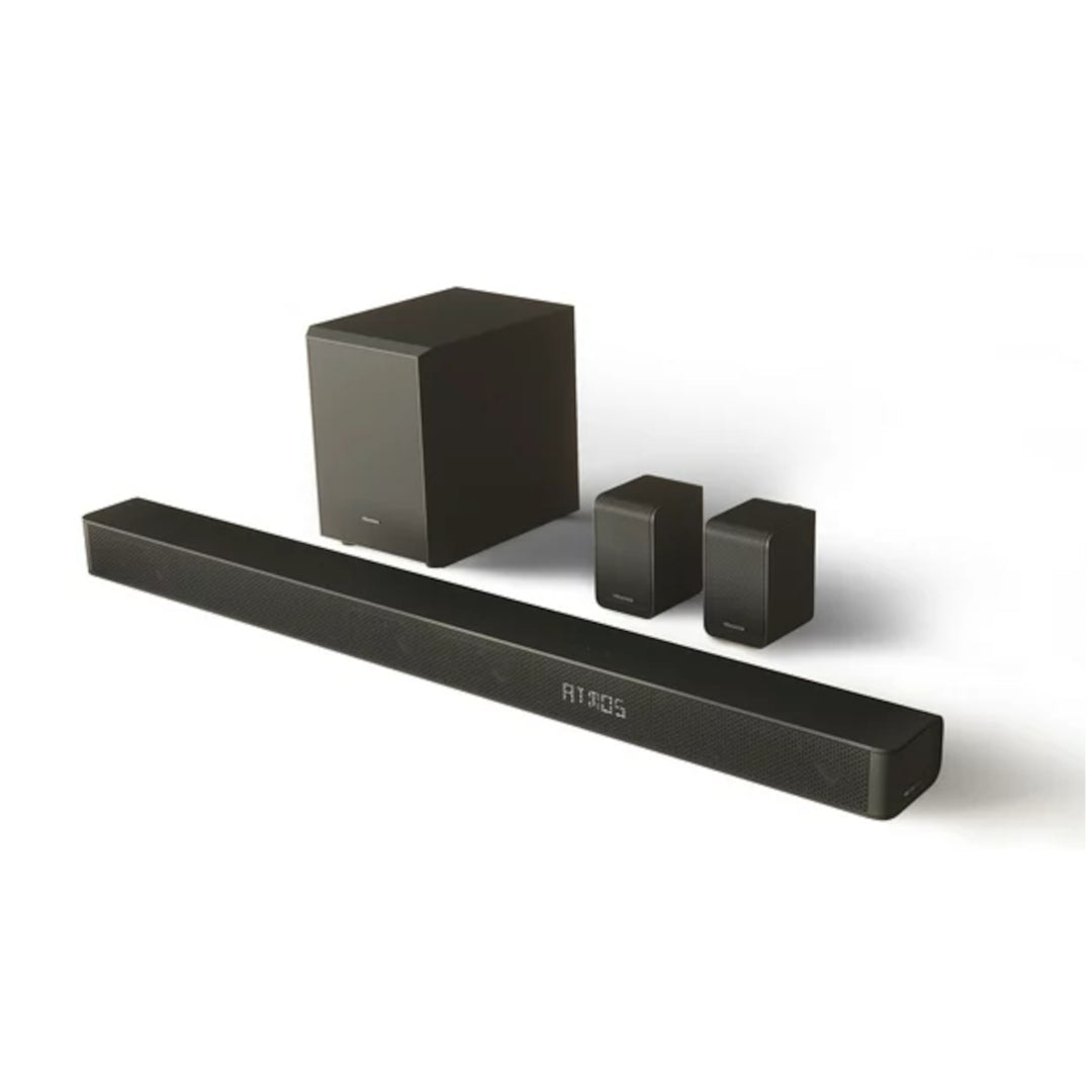 Hisense 5.1ch Dolby Atmos Soundbar with Wireless Subwoofer and Rear Speakers image_1