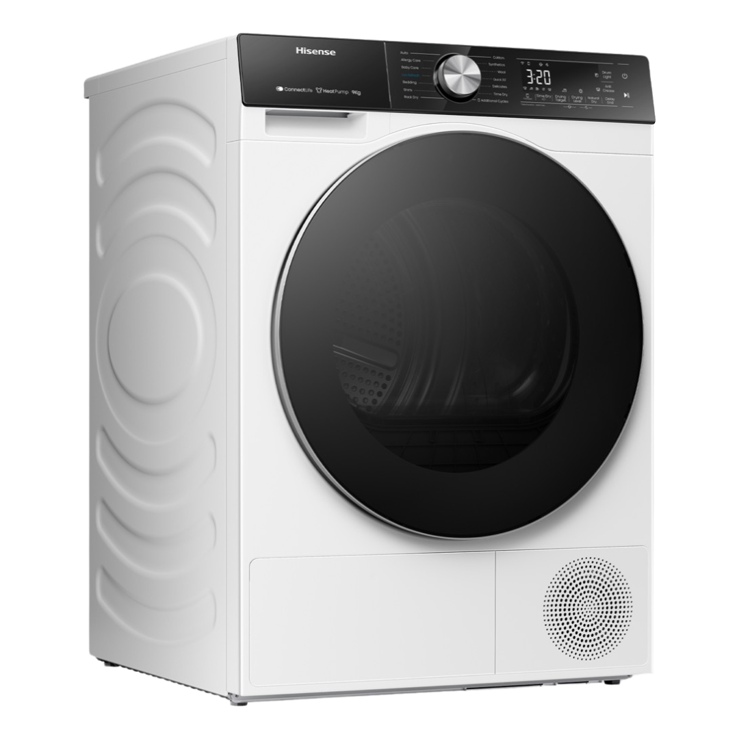 Hisense 9kg Series 5 Heat Pump Dryer White