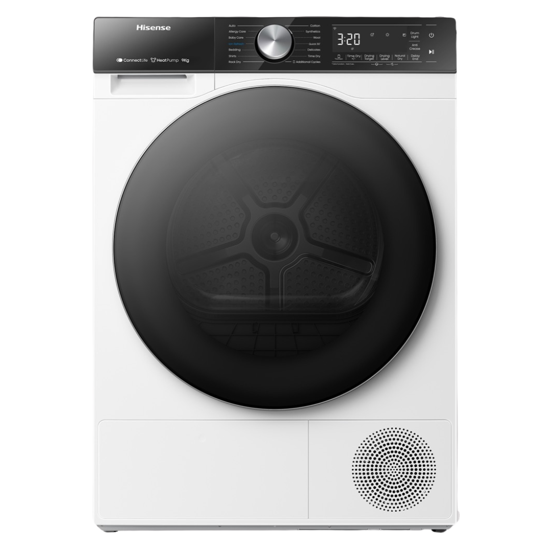 Hisense 9kg Series 5 Heat Pump Dryer White