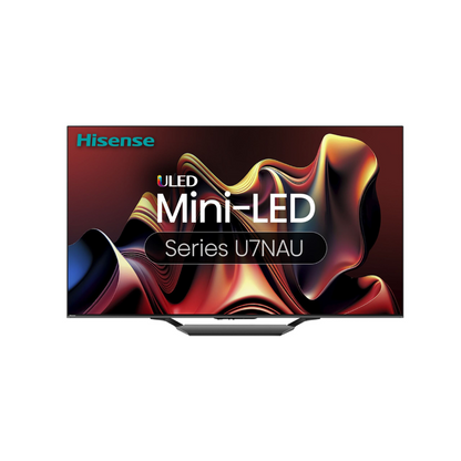 Hisense 55" U7NAU 4K ULED Mini-LED TV 2024