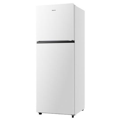 Hisense HRTF325 Top mount Fridge image at an angle