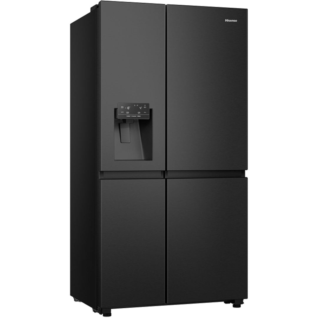 Hisense 632L Pureflat Infinite Side By Side Refrigerator In Black Steel - HRSBS632BW image_2