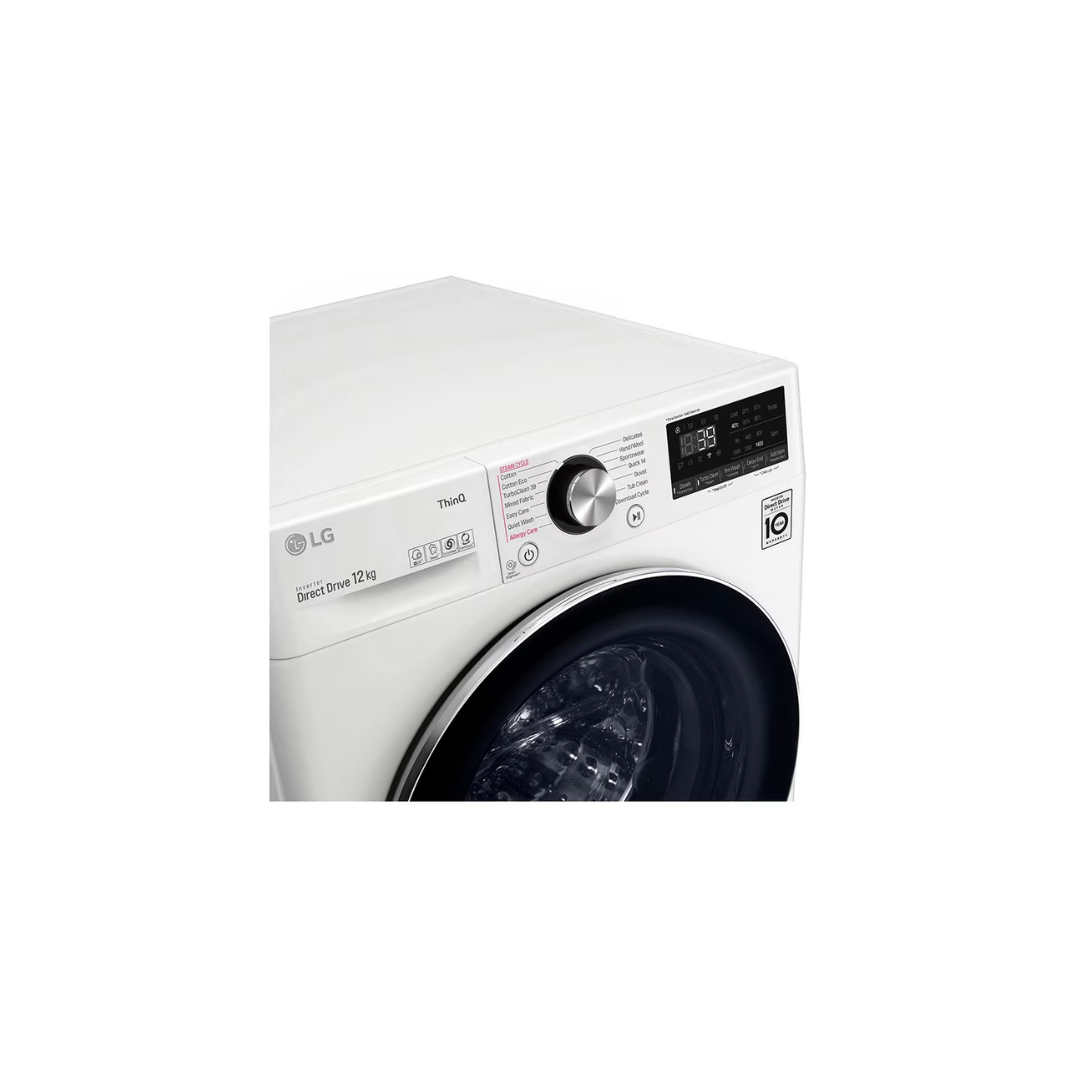 LG 12/8kg Series 9 Front Load Washer Dryer Combo with Steam