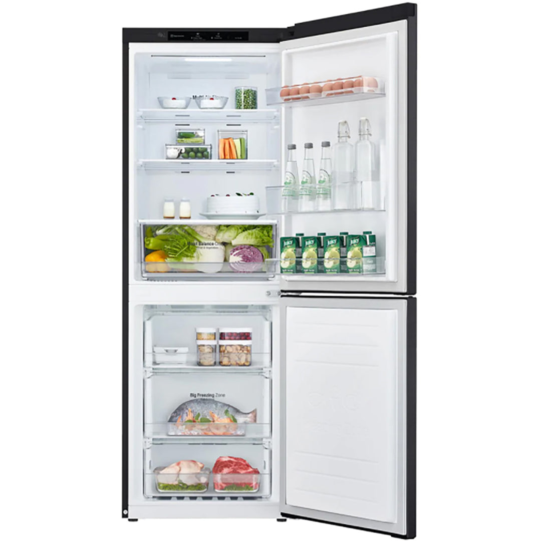 LG 306L Bottom Mount Refrigerator Matte Black image_3