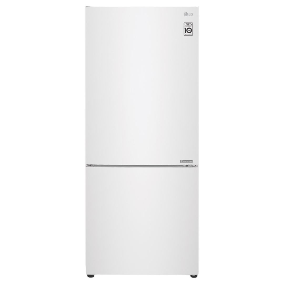 LG 420L Bottom Mount Fridge With Door Cooling White image_1