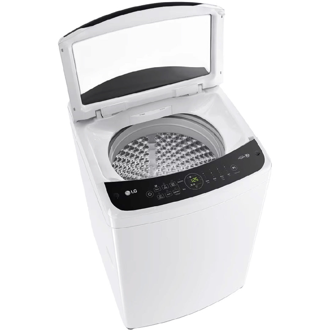 LG Series 3 9kg Top Load Washing Machine White