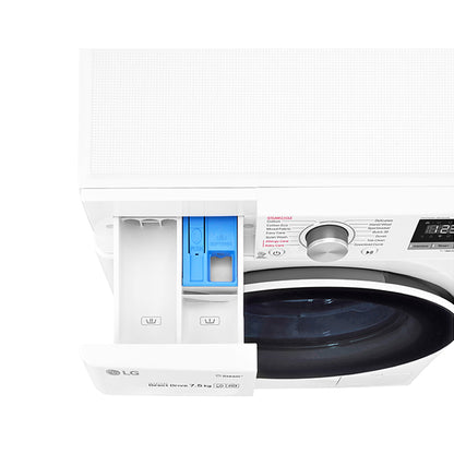 LG 7.5kg Front Load Washing Machine with Steam