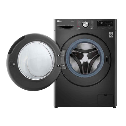 LG 12kg Front Load Washing Machine in Black