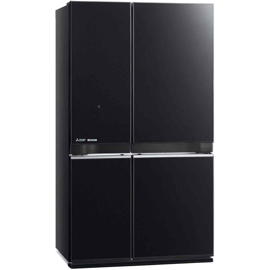 Mitsubishi Electric 580L French Door Fridge In Brilliant Black image_1