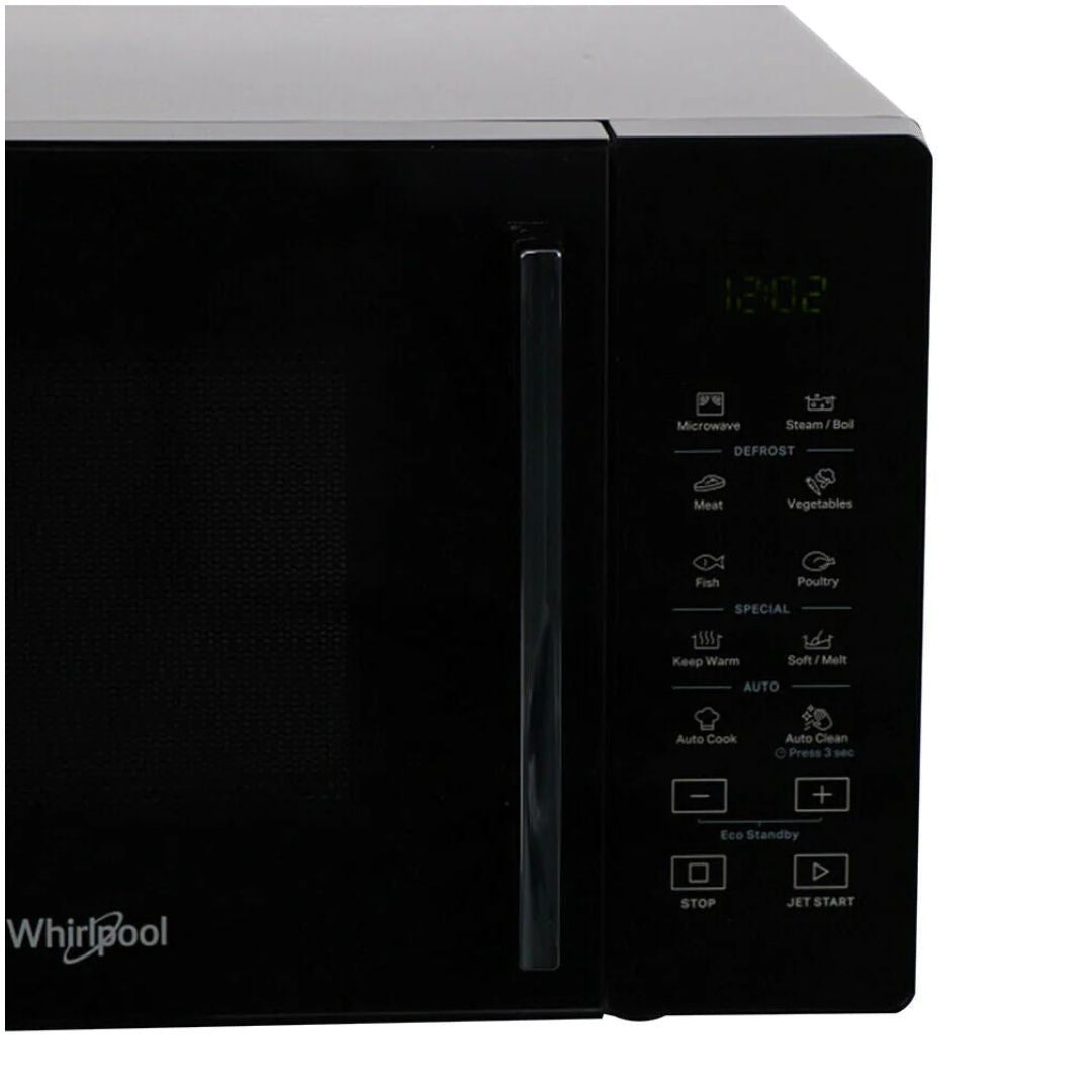 Whirlpool 25L Microwave with Steam Function in Black image_3