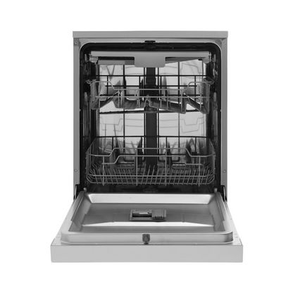 Omega ODWF6014X Dishwasher open image of all compartments 