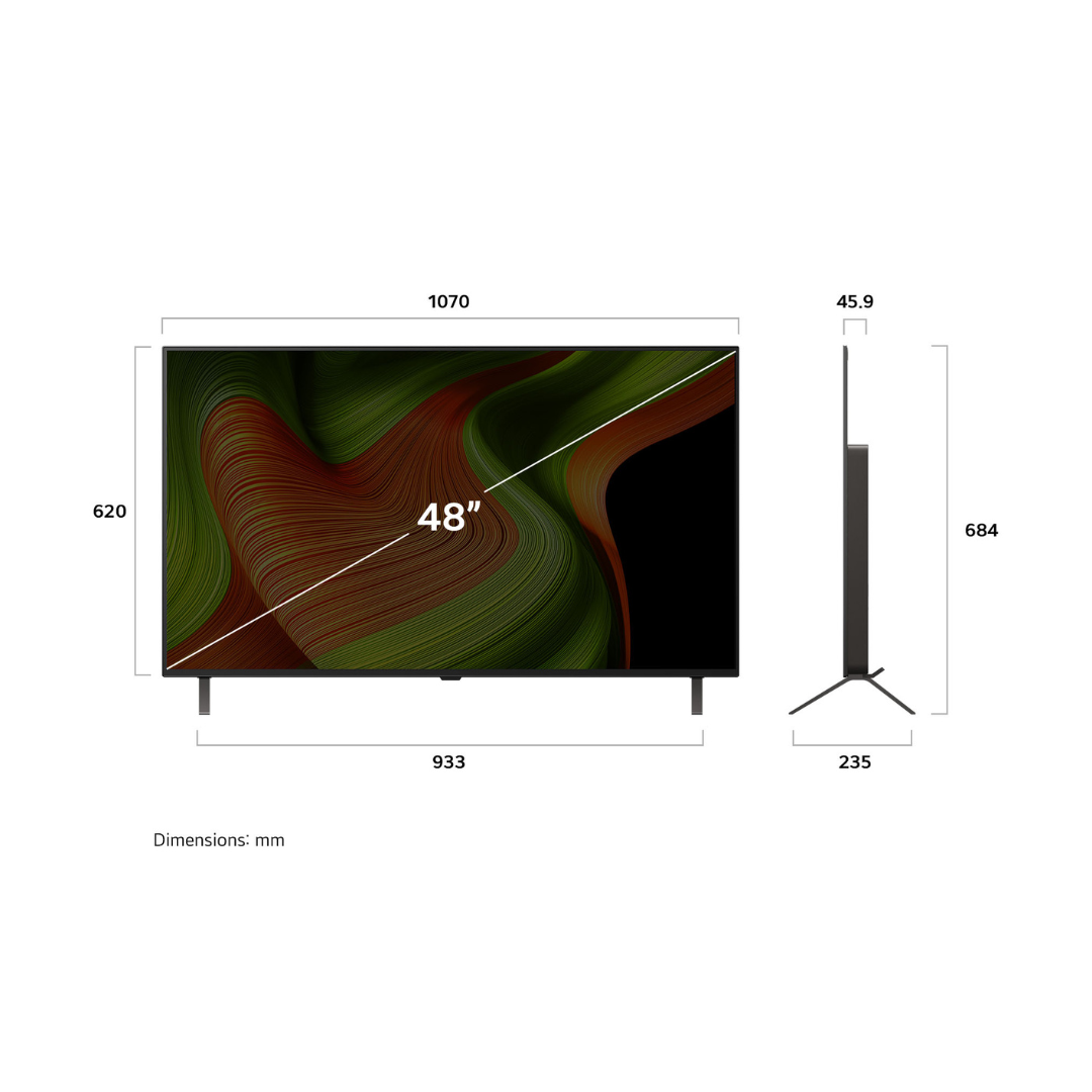LG 48" OLED B5 4K UHD SMART TV (2025)