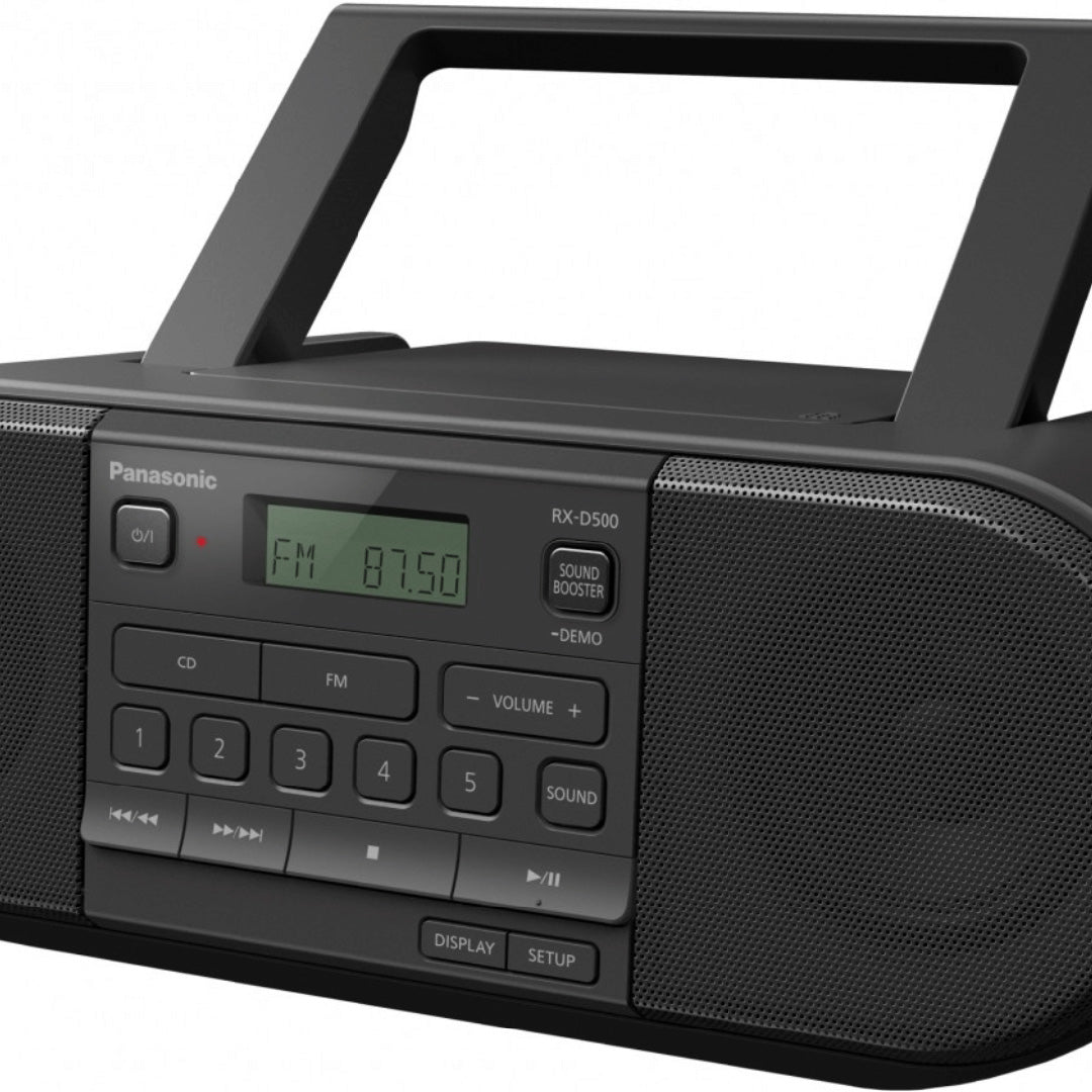 Panasonic Powerful Portable FM Radio and CD Player
