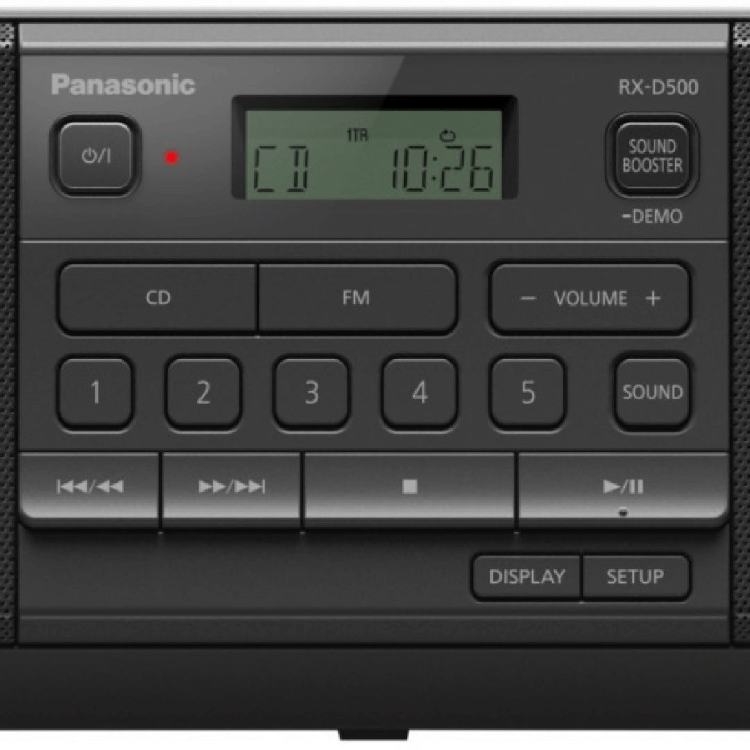 Panasonic Powerful Portable FM Radio and CD Player