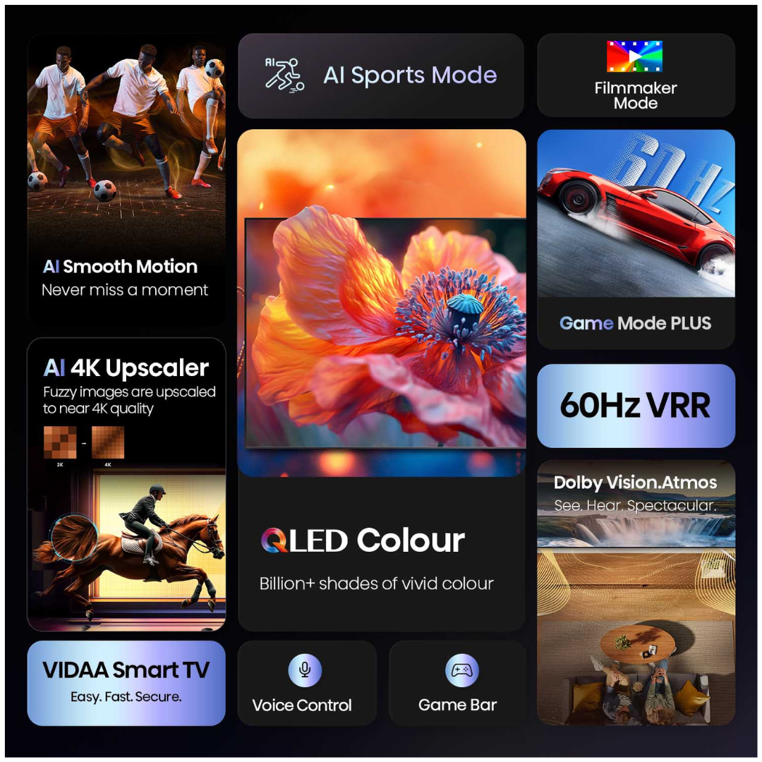 Hisense 50" Q6QAU 4K QLED Smart TV (2025)