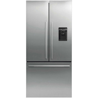 Fisher & Paykel 487L Series 7 French Door Refrigerator Freezer, Ice & Water